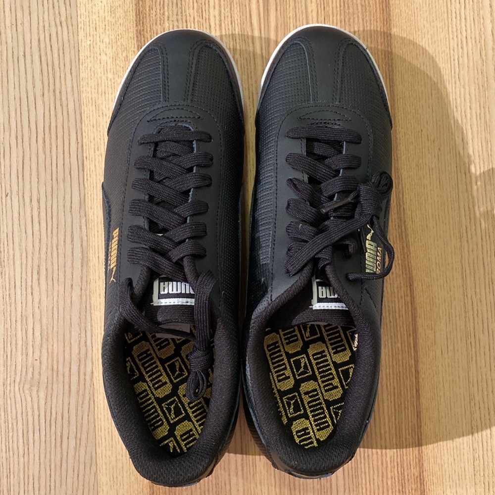 PUMA Roma Classic Per black and white new! - Picture 8 of 10